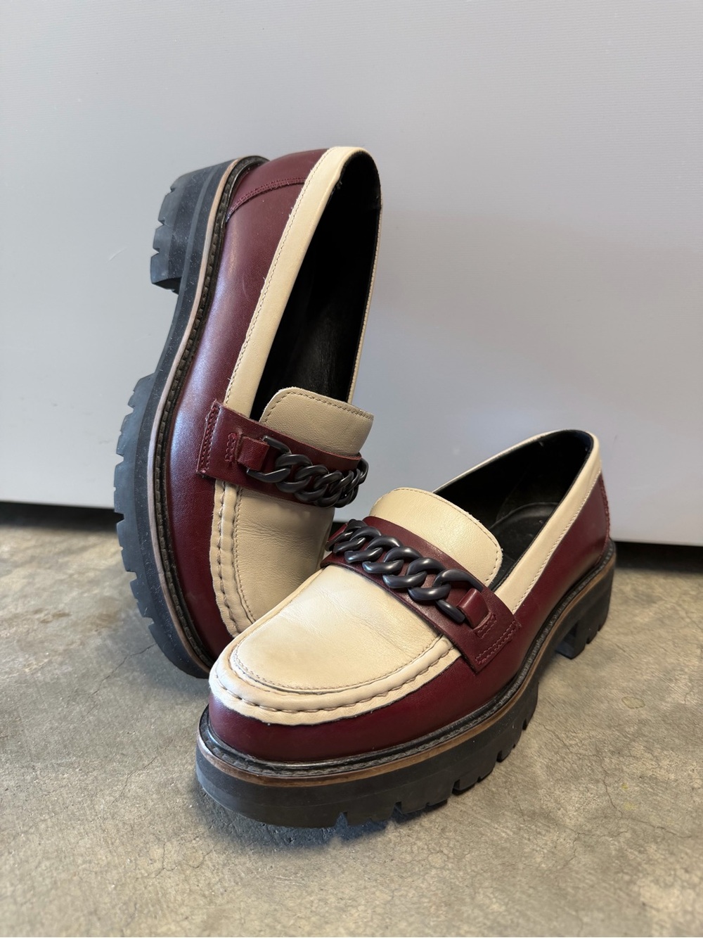 Vintage Clarks Whimsigoth Chunky Loafers